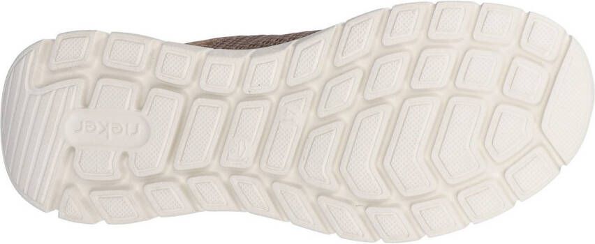 Rieker Slip-on sneakers instapschoen slipper vrijetijdsschoen elastische band en lichte zool