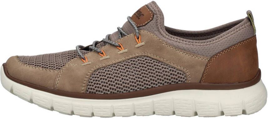 Rieker Slip-on sneakers instapschoen slipper vrijetijdsschoen elastische band en lichte zool
