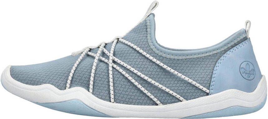 Rieker Slip-on sneakers blote voeten schoen instapschoen slipper in vegan verwerking