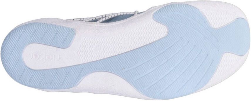 Rieker Slip-on sneakers blote voeten schoen instapschoen slipper in vegan verwerking