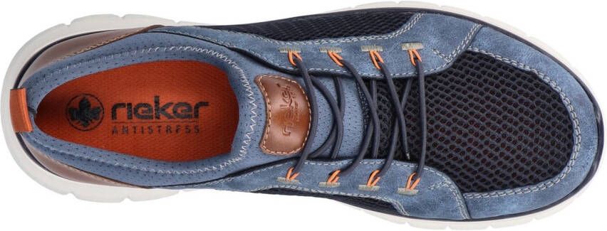 Rieker Slip-on sneakers instapschoen slipper vrijetijdsschoen elastische band en lichte zool