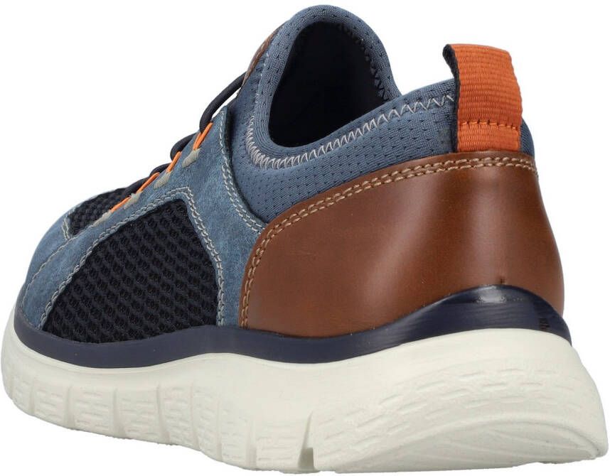 Rieker Slip-on sneakers instapschoen slipper vrijetijdsschoen elastische band en lichte zool