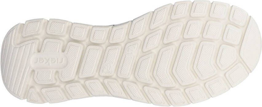 Rieker Slip-on sneakers instapschoen slipper vrijetijdsschoen elastische band en lichte zool