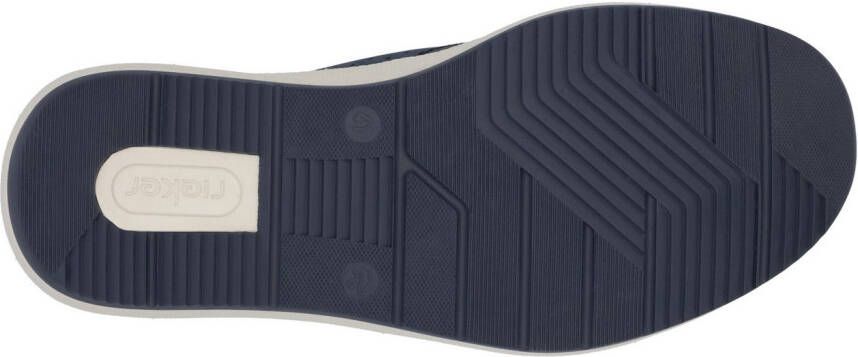 Rieker Slip-on sneakers slipper instapschoen lage schoen met zij-elastische inzetten