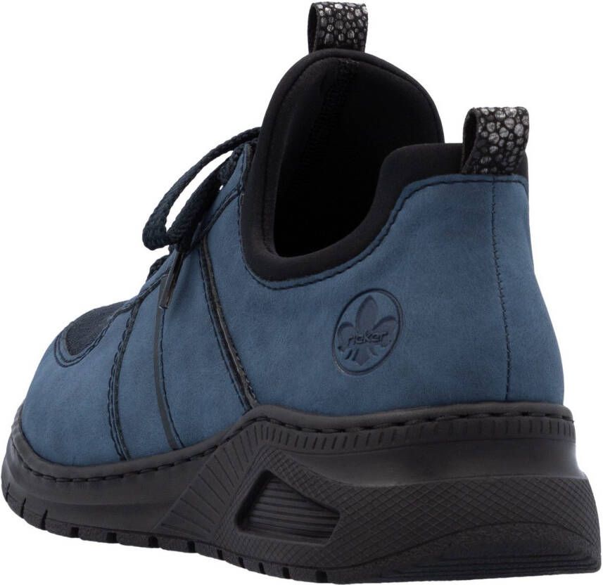 Rieker Slip-on sneakers Instapschoen lage schoen vrijetijdssneaker zachte MemoSoft-binnenzool
