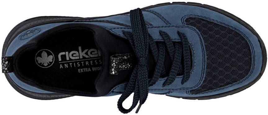 Rieker Slip-on sneakers Instapschoen lage schoen vrijetijdssneaker zachte MemoSoft-binnenzool