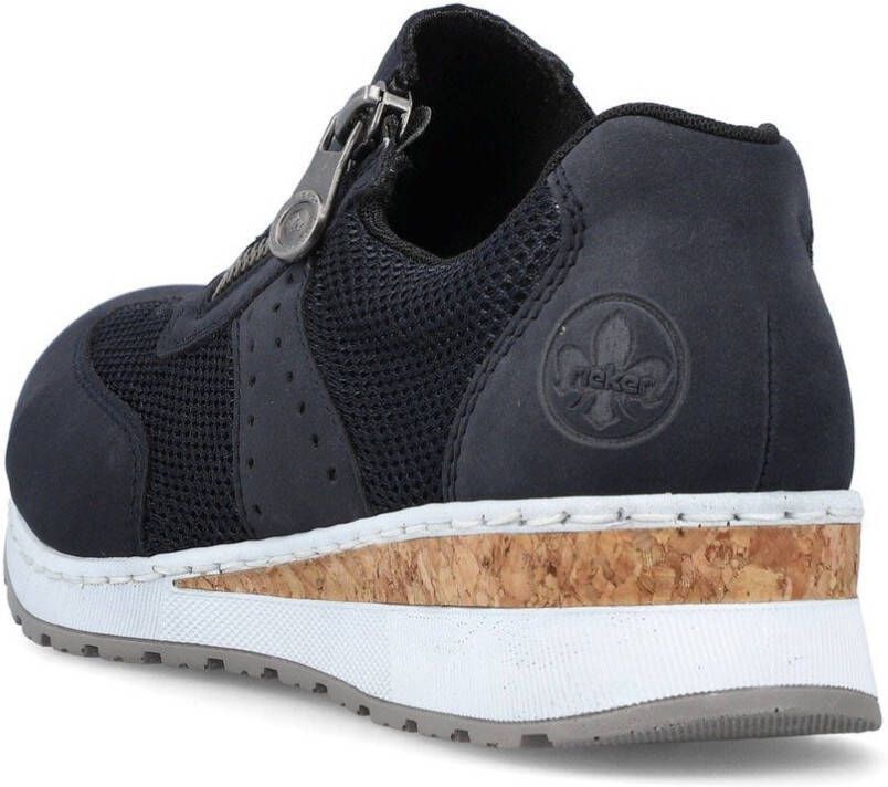 Rieker Slip-on sneakers Slippers instapschoenen vrijetijdsschoenen in materiaalmix