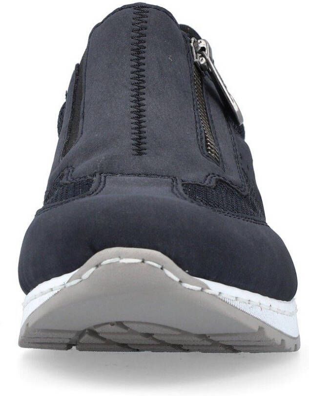 Rieker Slip-on sneakers Slippers instapschoenen vrijetijdsschoenen in materiaalmix