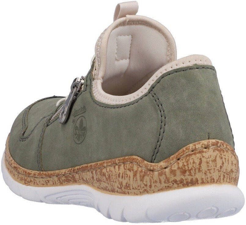 Rieker Slip-on sneakers Veterschoen lage schoen slipper met lichte zool - Foto 2