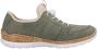 Rieker Slip-on sneakers Veterschoen lage schoen slipper met lichte zool - Thumbnail 5