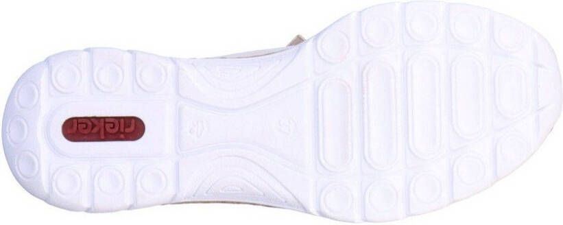 Rieker Slip-on sneakers Veterschoen halfschoen slipper met zachte MemoSoft binnenzool