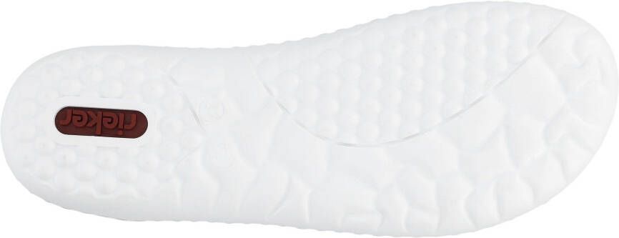 Rieker Slip-on sneakers Barefootschoenen slipper vrijetijdsschoen lage schoen met elastische brei-schaft