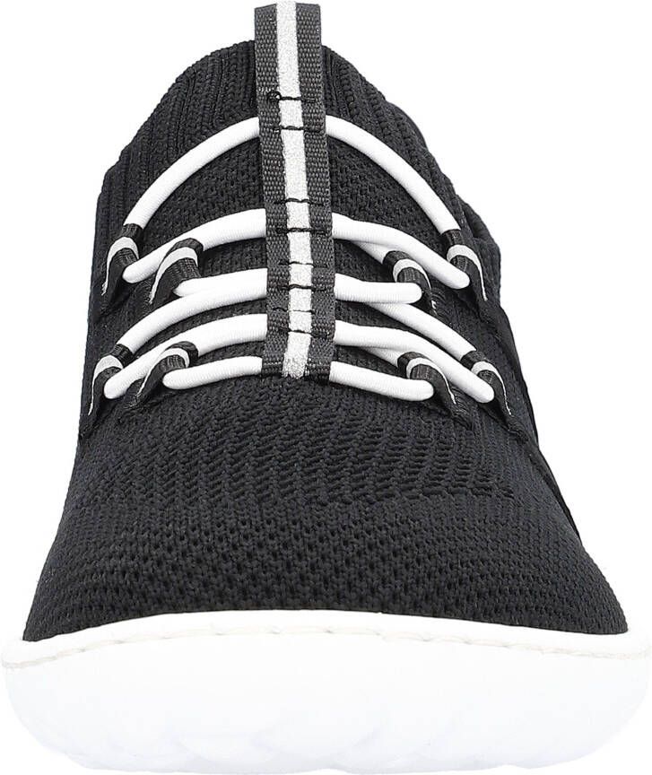 Rieker Slip-on sneakers Barefootschoenen slipper vrijetijdsschoen lage schoen met elastische brei-schaft