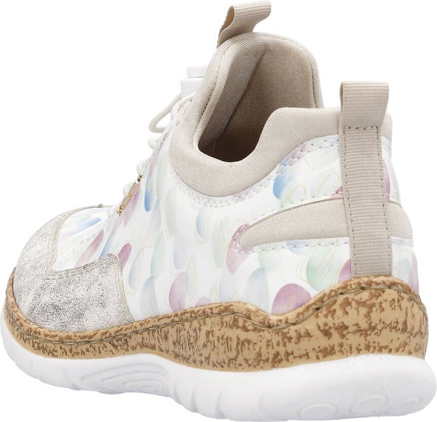 Rieker Slip-on sneakers Slipper vrijetijdsschoen met zachte MemoSoft binnenzool