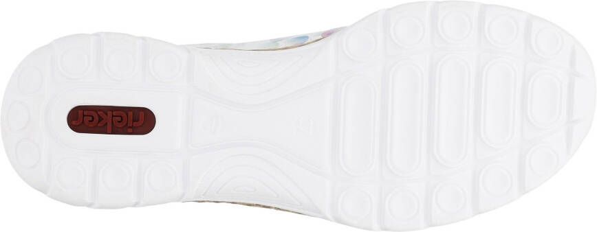 Rieker Slip-on sneakers Slipper vrijetijdsschoen met zachte MemoSoft binnenzool