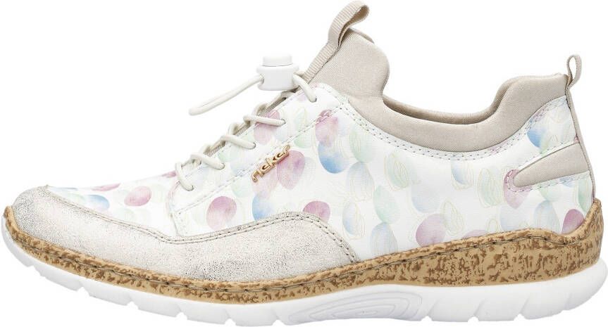 Rieker Slip-on sneakers Slipper vrijetijdsschoen met zachte MemoSoft binnenzool