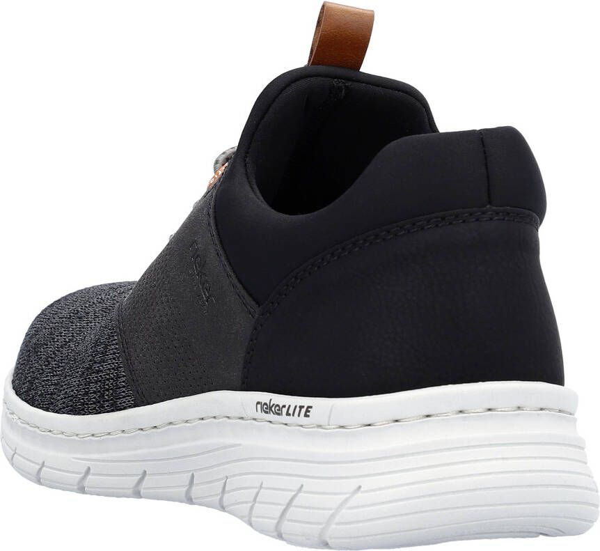 Rieker Slip-on sneakers instapschoen vrijetijdsschoen halfhoge schoen met lichte loopzool