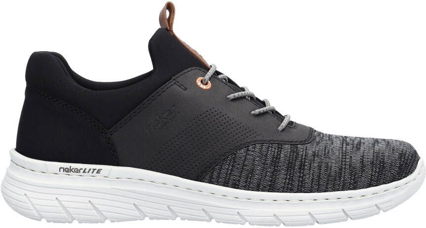 Rieker Slip-on sneakers instapschoen vrijetijdsschoen halfhoge schoen met lichte loopzool