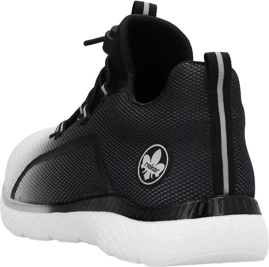Rieker Slip-on sneakers Slipper vrijetijdsschoen met trendy kleurverloop
