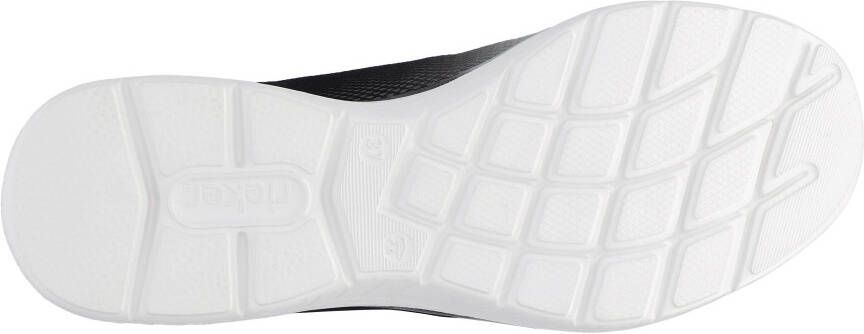 Rieker Slip-on sneakers Slipper vrijetijdsschoen met trendy kleurverloop