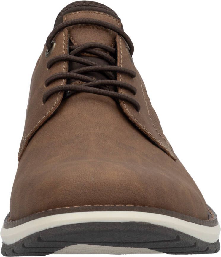 Rieker Slip-on sneakers instapschoen vrijetijdssneaker lage schoen met elastische instap