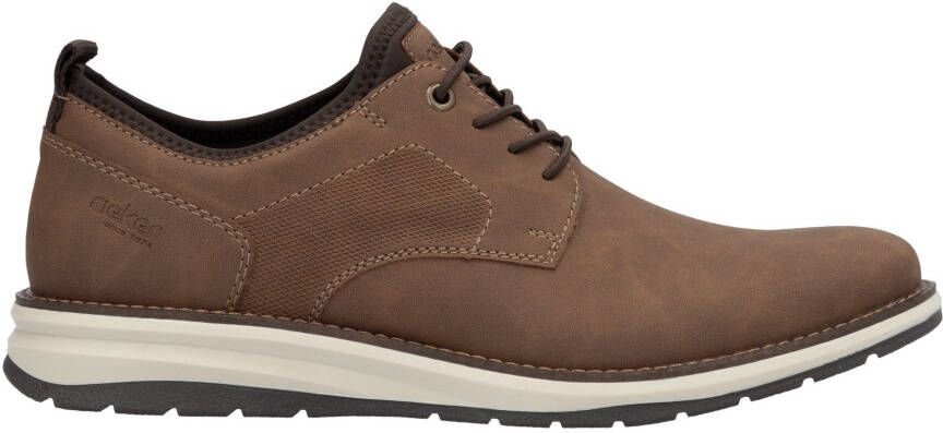 Rieker Slip-on sneakers instapschoen vrijetijdssneaker lage schoen met elastische instap