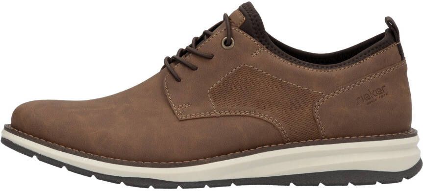 Rieker Slip-on sneakers instapschoen vrijetijdssneaker lage schoen met elastische instap