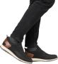 Rieker Slip-on sneakers lage schoen vrijetijdsschoen instapschoen met elastiek - Thumbnail 4
