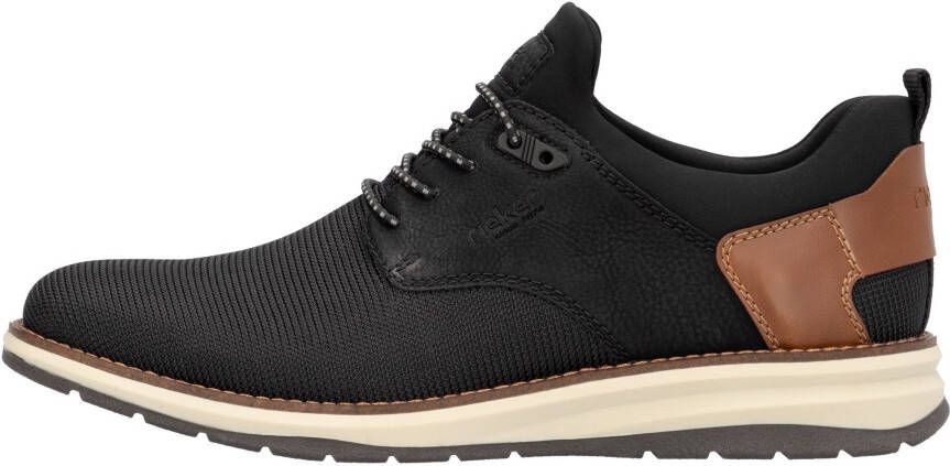 Rieker Slip-on sneakers lage schoen vrijetijdsschoen instapschoen met elastiek
