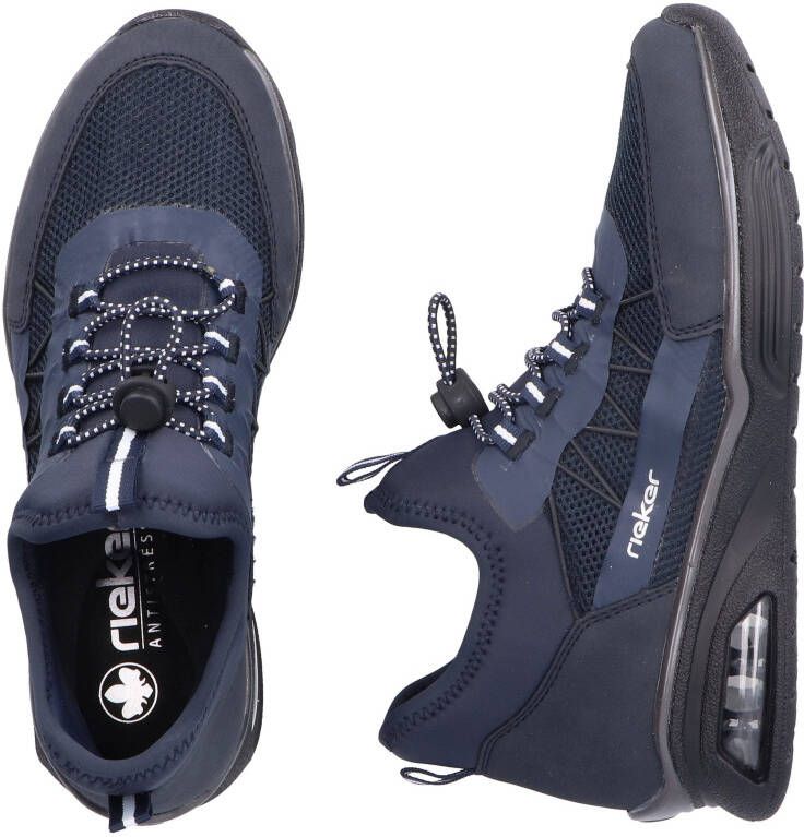 Rieker Slip-on sneakers instappers high top sneaker outdoorschoen met snelle sluiting