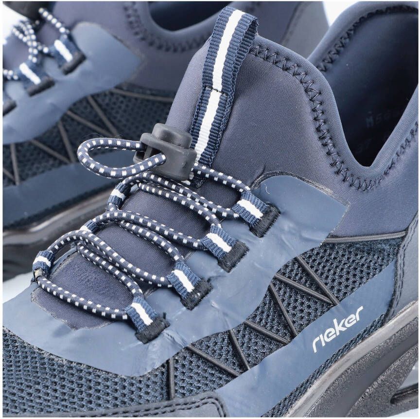 Rieker Slip-on sneakers instappers high top sneaker outdoorschoen met snelle sluiting