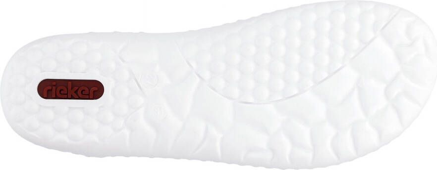 Rieker Slip-on sneakers Barefootschoenen slipper vrijetijdsschoen lage schoen met elastische brei-schaft