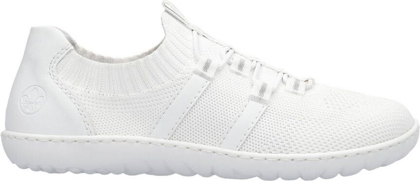 Rieker Slip-on sneakers Barefootschoenen slipper vrijetijdsschoen lage schoen met elastische brei-schaft