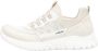 Rieker Slip-on sneakers instappers lage schoen vrijetijdsschoen in vegan uitvoering - Thumbnail 9