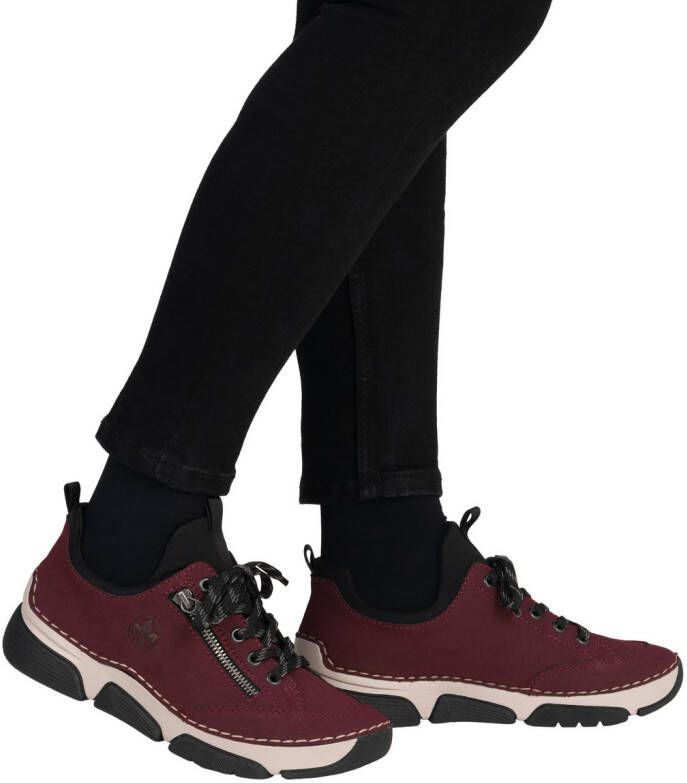 Rieker Slip-on sneakers instapschoen halfschoen vrijetijdsschoen met zachte binnenzool