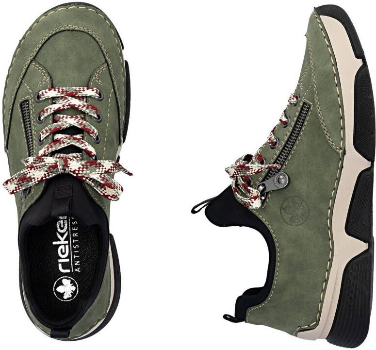 Rieker Slip-on sneakers instapschoen halfschoen vrijetijdsschoen met zachte binnenzool