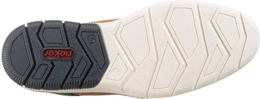 Rieker Slip-on sneakers Instapschoen lage schoen sneaker met elastiek voor gemakkelijke instap
