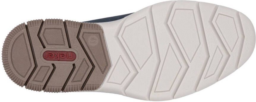 Rieker Slip-on sneakers Instapschoen lage schoen sneaker met elastiek voor gemakkelijke instap