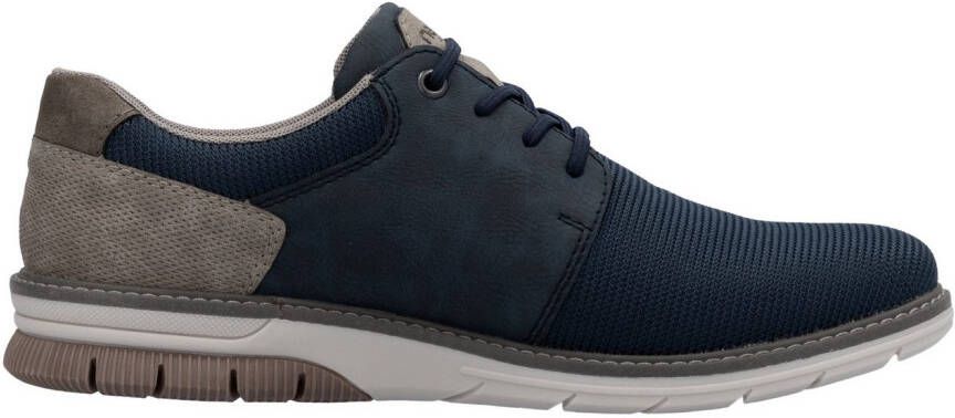Rieker Slip-on sneakers Instapschoen lage schoen sneaker met elastiek voor gemakkelijke instap
