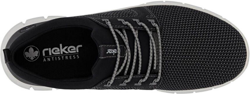 Rieker Slip-on sneakers instapschoen lage schoen vrijetijdsschoen met elastiek om in te stappen