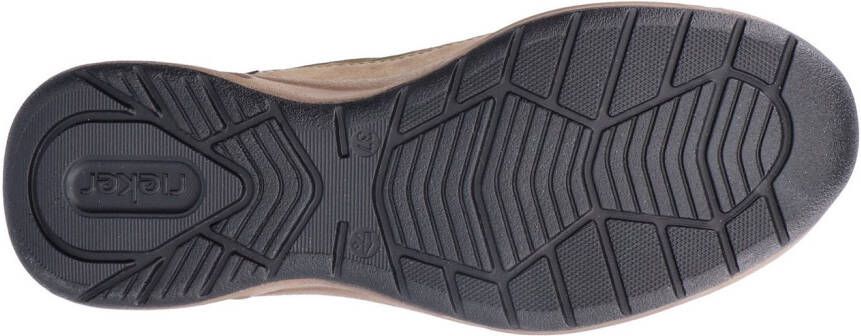 Rieker Slip-on sneakers instapschoen lage schoen vrijetijdsschoen met praktische trekbanden