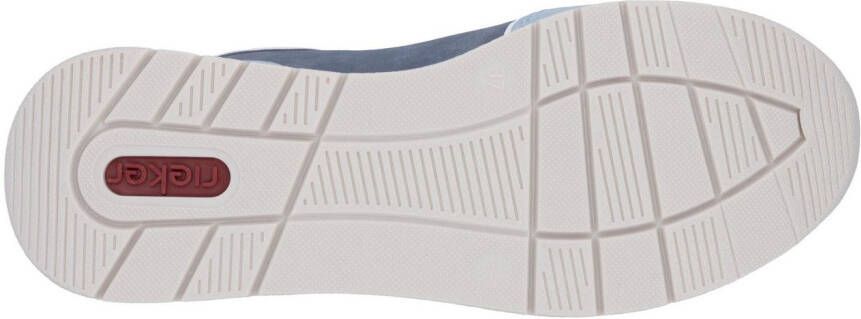 Rieker Slip-on sneakers instapschoen lage schoen vrijetijdsschoen met zachte schacht