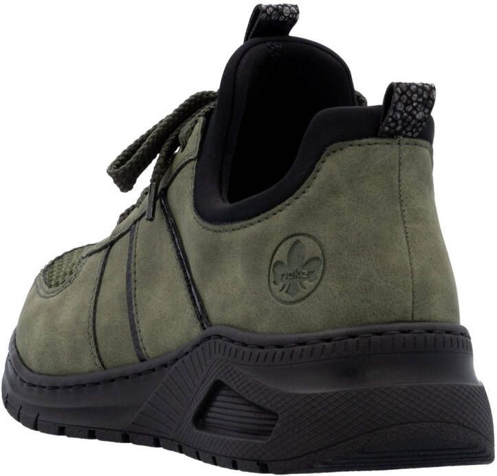 Rieker Slip-on sneakers Instapschoen lage schoen vrijetijdssneaker zachte MemoSoft-binnenzool