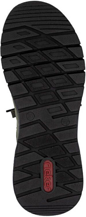 Rieker Slip-on sneakers Instapschoen lage schoen vrijetijdssneaker zachte MemoSoft-binnenzool