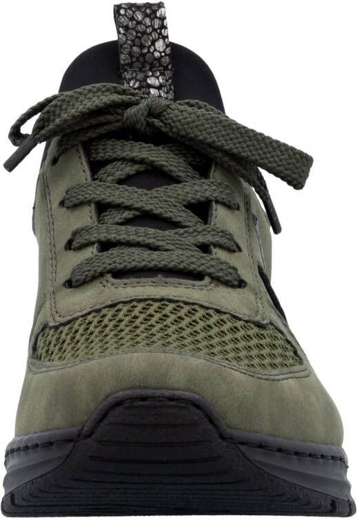 Rieker Slip-on sneakers Instapschoen lage schoen vrijetijdssneaker zachte MemoSoft-binnenzool