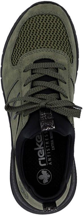 Rieker Slip-on sneakers Instapschoen lage schoen vrijetijdssneaker zachte MemoSoft-binnenzool