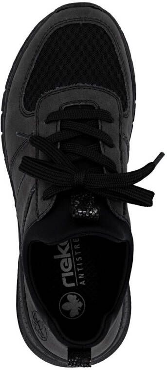 Rieker Slip-on sneakers Instapschoen lage schoen vrijetijdssneaker zachte MemoSoft-binnenzool