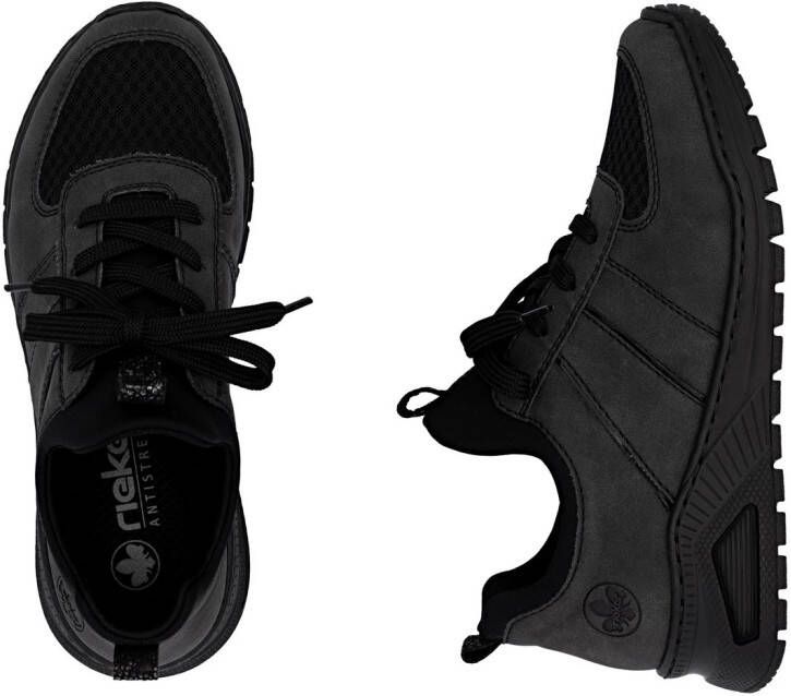 Rieker Slip-on sneakers Instapschoen lage schoen vrijetijdssneaker zachte MemoSoft-binnenzool