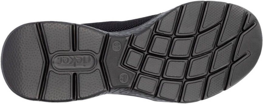 Rieker Slip-on sneakers instapschoen slipper vrijetijdsschoen in vegan uitvoering