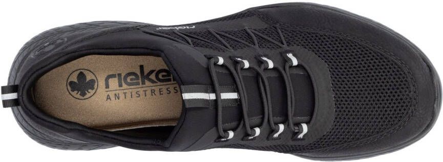 Rieker Slip-on sneakers instapschoen slipper vrijetijdsschoen in vegan uitvoering